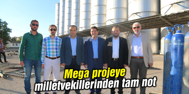 Mega projeye milletvekillerinden tam not