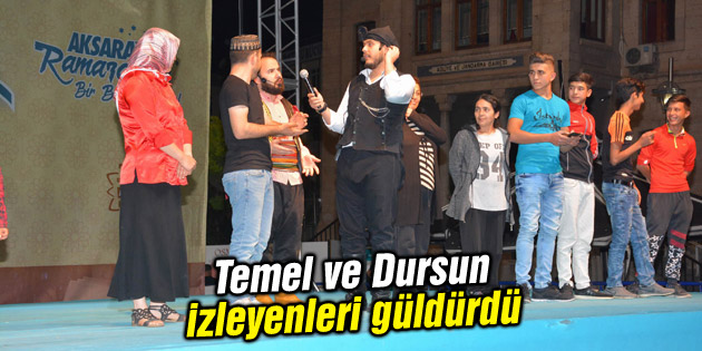 Temel ve Dursun izleyenleri güldürdü
