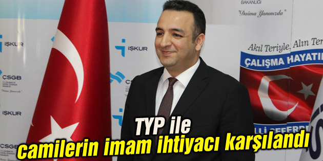 TYP ile camilerin imam ihtiyacı karşılandı