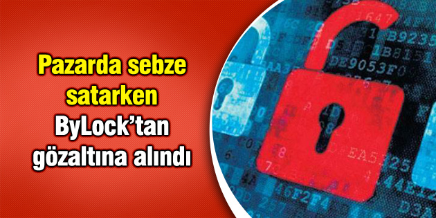 Aksaray’da pazarcı kadına ‘ByLock’ gözaltısı