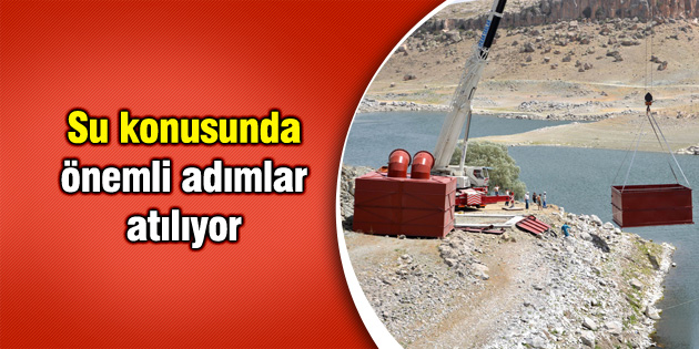 Su konusunda önemli adımlar atılıyor