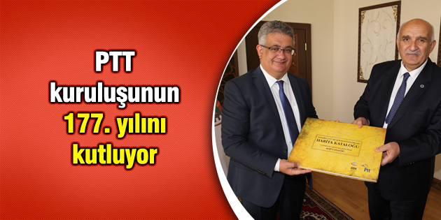 PTT kuruluşunun 177. yılını kutluyor