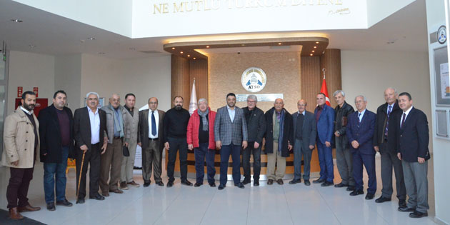 ATSO tarihinde görev yapan başkanlar bir araya geldi