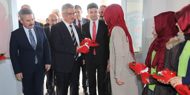 Sultanhanı’nda Şehit Polis Ayhan Demirel kütüphanesi açıldı