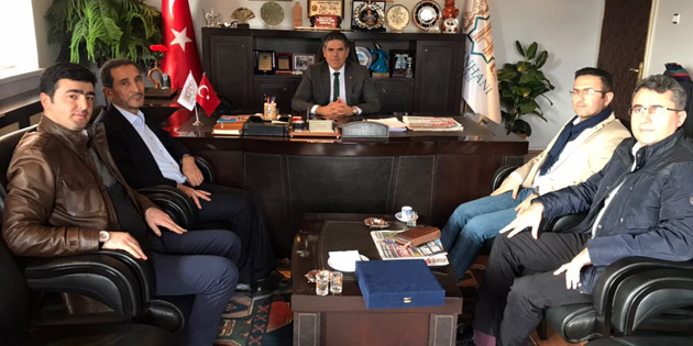 İlim Yayma Cemiyeti’nden Sultanhanı Kaymakamı ve Belediye Başkanına ziyaret