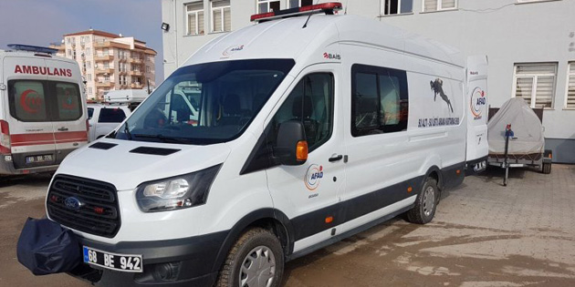 Aksaray AFAD’a yeni sualtı-suüstü arama kurtama aracı alındı