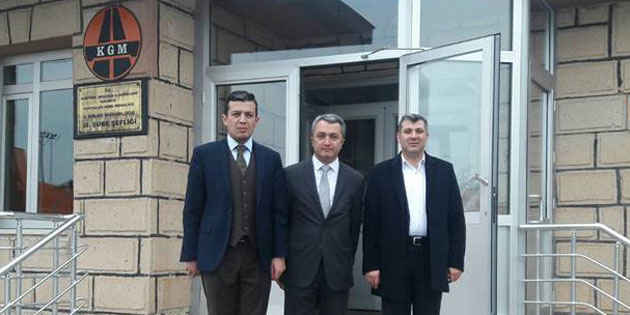Ak Parti İl Başkanı Altınsoy, Karayolları şube şefliğini ziyaret etti