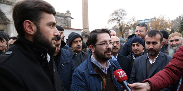 Kudüs için sabah namazında buluştular