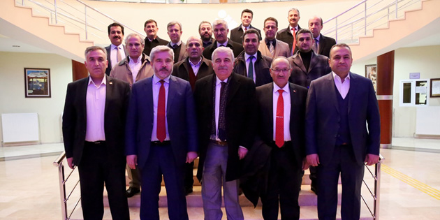 ASÜ yönetimi mesleki birliklerin temsilcileriyle buluştu