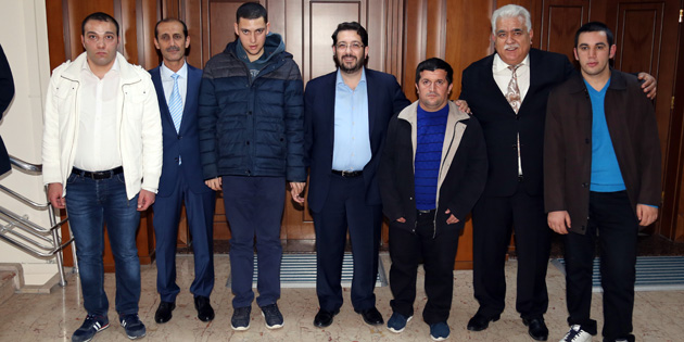 Engellilerden Başkan Yazgı’ya ziyaret