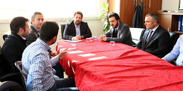 Başkan Yazgı, birimlerden brifing alıyor