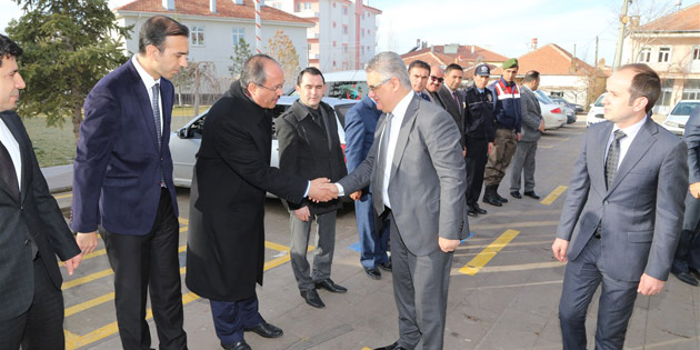 Vali Aykut Pekmez Gülağaç İlçesini ziyaret etti