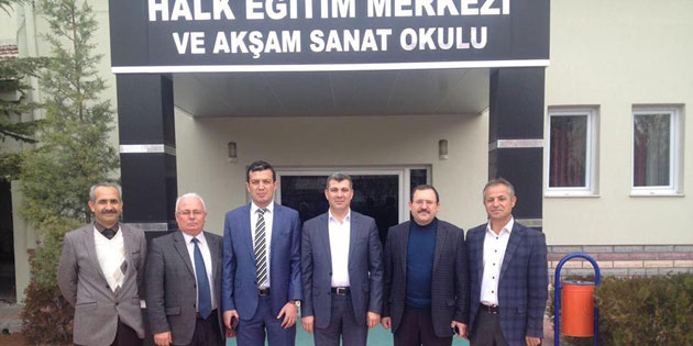 AK Parti İl Başkanı Altınsoy’dan Halk Eğitim Merkezine ziyaret