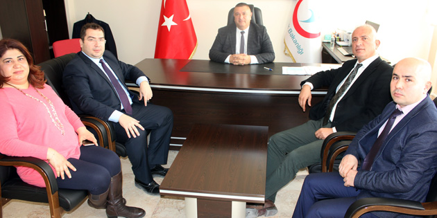 Sağlık Müdürü Kılıçaslan’dan, Başhekim Bingöl’e hayırlı olsun ziyareti