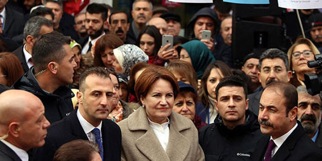 Aksaray’da Meral Akşener coşkusu