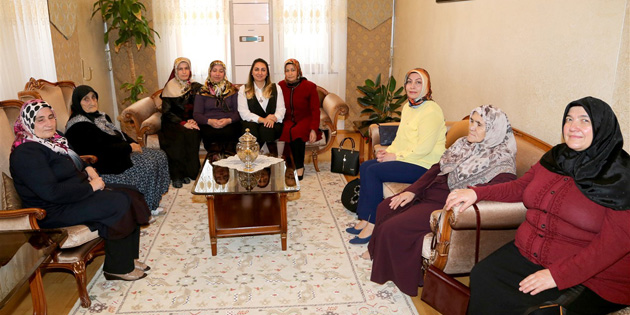Şehit yakınları Vali Konağında ağırlanıyor