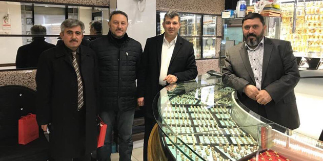Başkan Altınsoy esnaf ziyaretlerini sürdürüyor