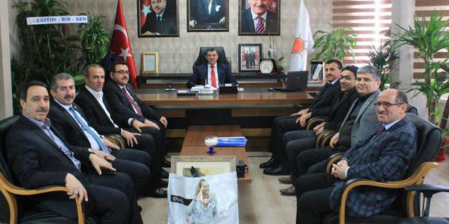 Eğitim Bir-Sen yönetiminden Altınsoy’a ziyaret