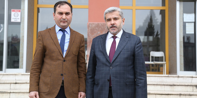 Rektör Şahin, Defterdar Arslan’ı ziyaret etti