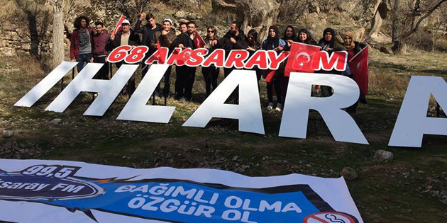 Ihlara Vadisi’nde “Bağımlı Olma Özgür Ol” yürüyüşü