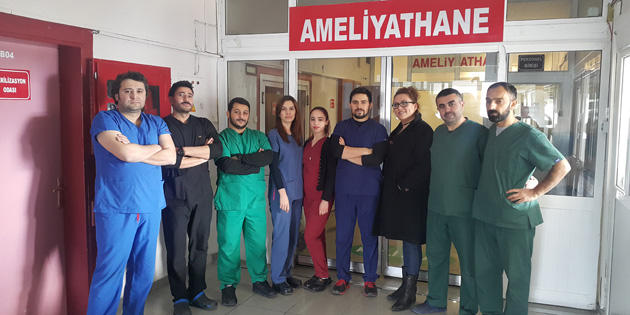 Ortaköy Devlet Hastanesi 2018’e rekor ameliyat sayısı ile başladı