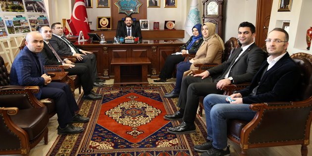 İl Sağlık Müdürlüğü heyetinden Başkan Yazgı’ya teşekkür ziyareti