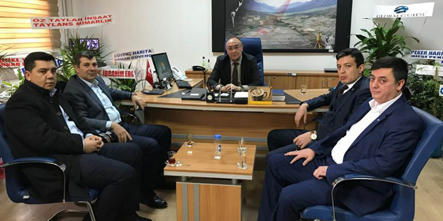 Altınsoy’dan Tapu Müdürü Alıcı’ya hayırlı olsun ziyareti