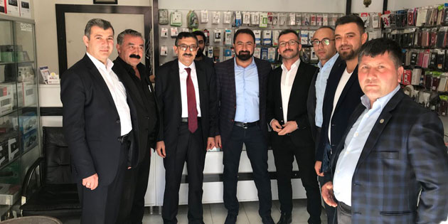 Ak Parti heyeti Sarıyahşi ve Ağaçören ilçelerini ziyaret etti