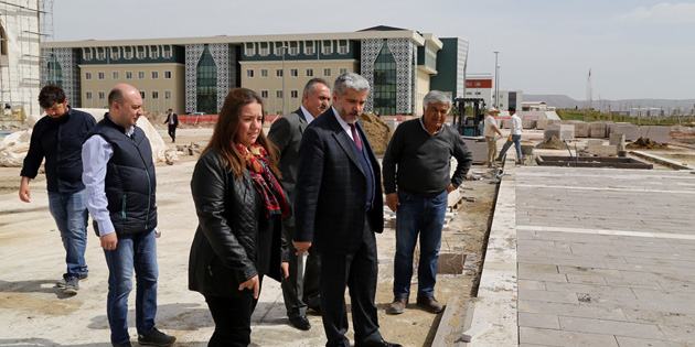 ASÜ’nün yeni kütüphane inşaatı hızla ilerliyor