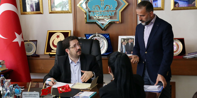 Başkan Yazgı halkı dinledi