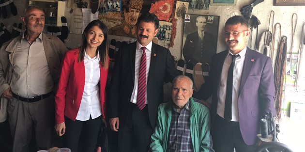 CHP adayları Sarıyahşi’ye çıkarma yaptı