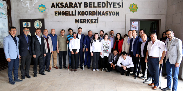 Başkan Yazgı, engelli dernek temsilcileriyle bir araya geldi