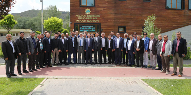 Ak Parti heyeti Tarım Platformu üyeleri ile bir araya geldi
