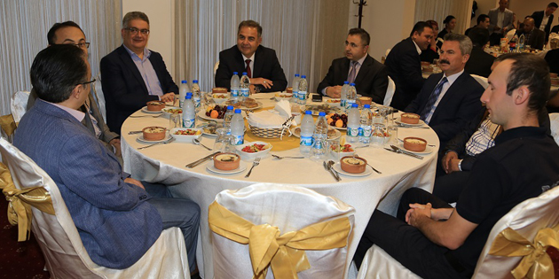 POMEM personeli ve Polis adayları ile iftar