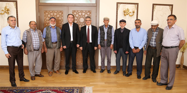 Şehit Aileleri’nden Vali Pekmez’e ziyaret