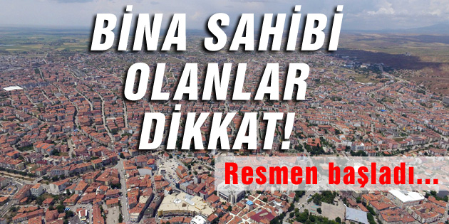 ‘İmar Barışı’nda başvuru alımları başladı