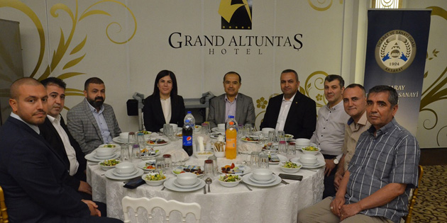 OSB firmaları ATSO ile iftarda buluştu