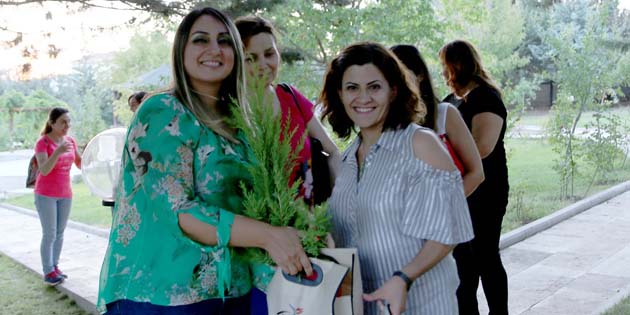 Yeşim Pekmez Hanımefendi bayan doktorlarla buluştu