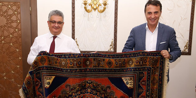 Fikret Orman Vali Aykut Pekmez’i ziyaret etti