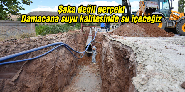 Şaka değil gerçek! Damacana suyu kalitesinde su içeceğiz