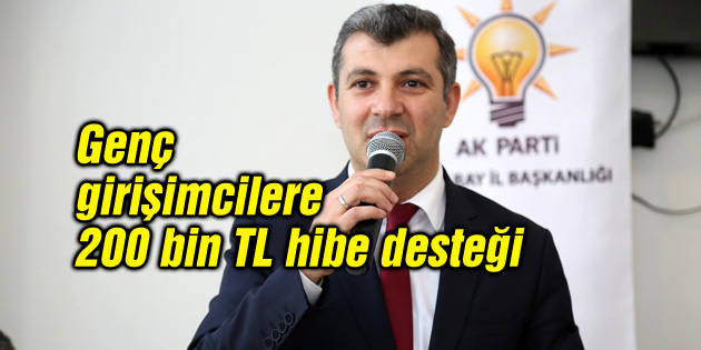 Genç girişimcilerimize 200 bin TL hibe desteği hayırlı olsun