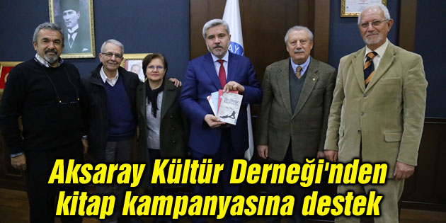 Aksaray Kültür Derneği’nden kitap kampanyasına destek