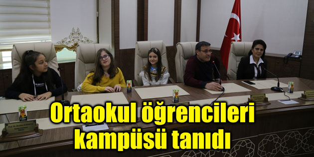 Ortaokul öğrencileri kampüsü tanıdı