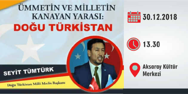 Türkmen Meclis Başkanı Aksaray’da konferans verecek