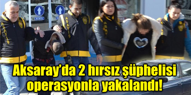 İki ayrı iş yerinden hırsızlık yapan şüpheliler yakalandı