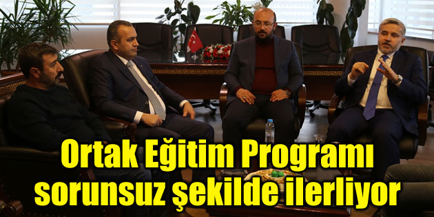 Ortak Eğitim Programı sorunsuz şekilde ilerliyor