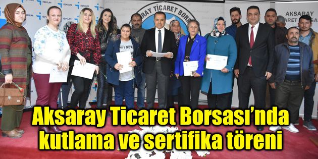 Borsa’da kutlama ve sertifika töreni
