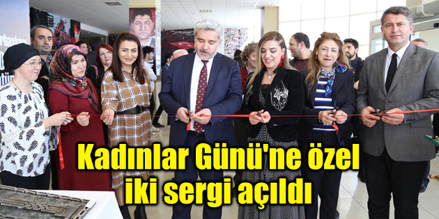 Kadınlar Günü’ne özel iki sergi açıldı