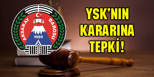 Baro’lardan YSK’nın kararına tepki!