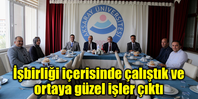 İşbirliği içerisinde çalıştık ve ortaya güzel işler çıktı